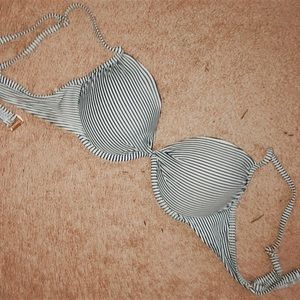 Striped Bikini Top